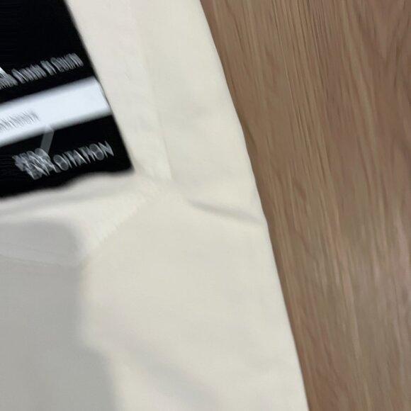 NWT Outland Denim Sienna White Jeans Cropped Wide Leg Size 25 - Picture 12 of 12